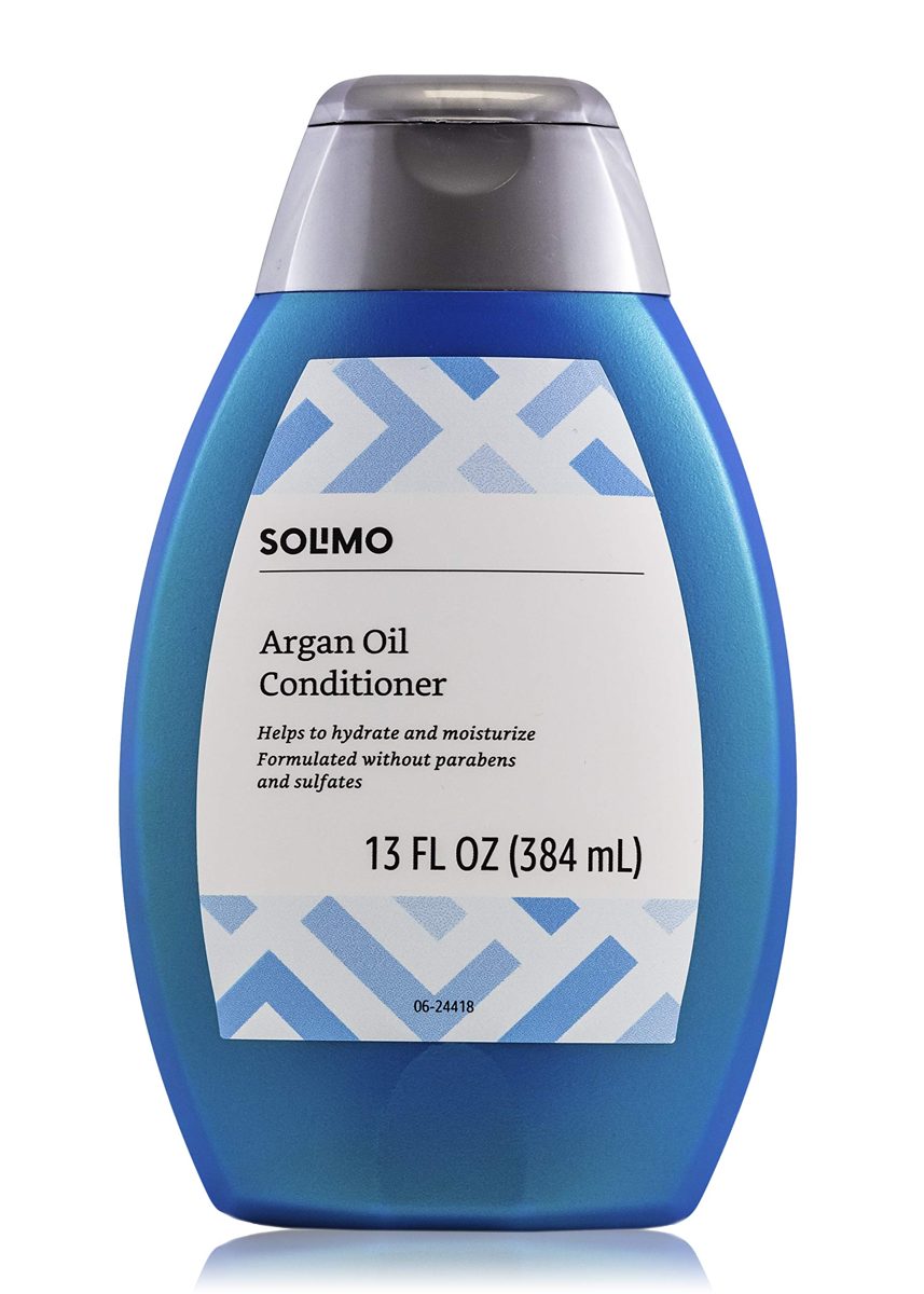 Solimo Argan Oil Conditioner, 13oz (Single) & Argan Oil Shampoo, 13oz (Pack of 3)