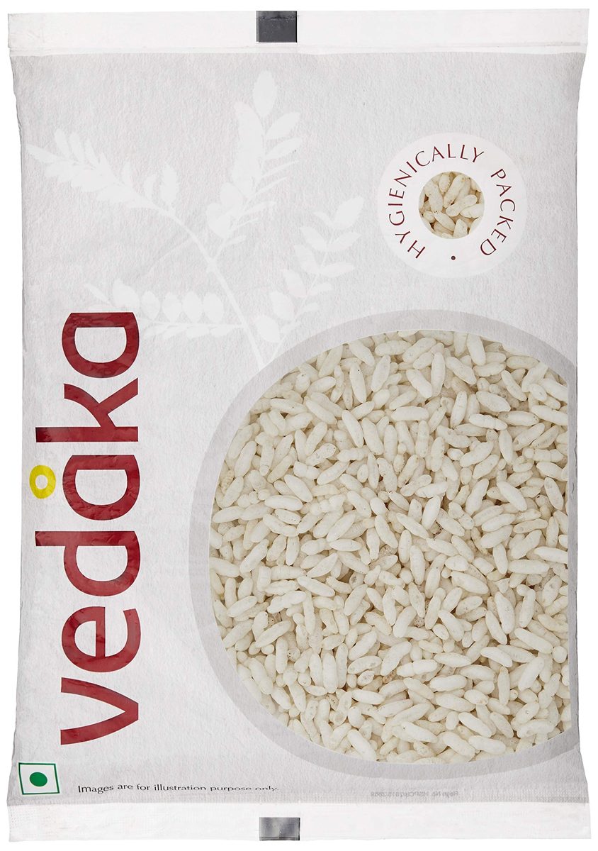 Amazon Brand - Vedaka Puffed Rice, 500g
