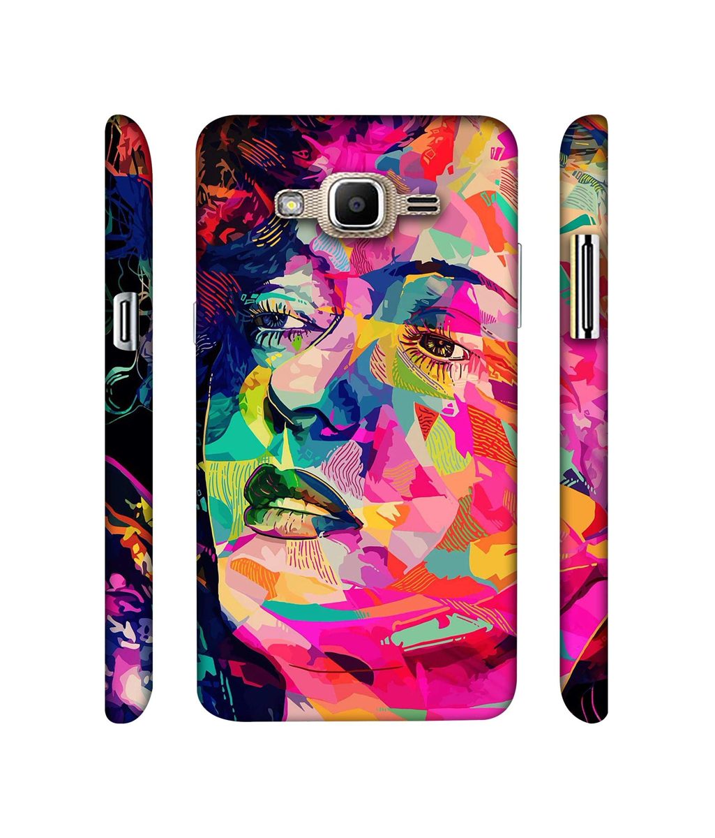 Amazon Brand - Solimo Designer Multicolor Lady Vector 3D Printed Hard Back Case Mobile Cover for Samsung Galaxy J2 Prime