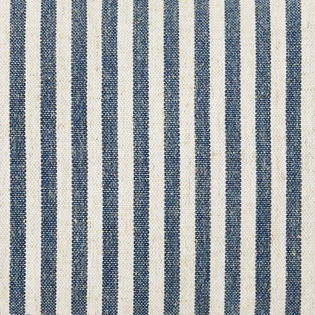 Amazon Brand – Ravenna Home Casual Striped Throw Pillow - 24 x 12 Inch, Navy