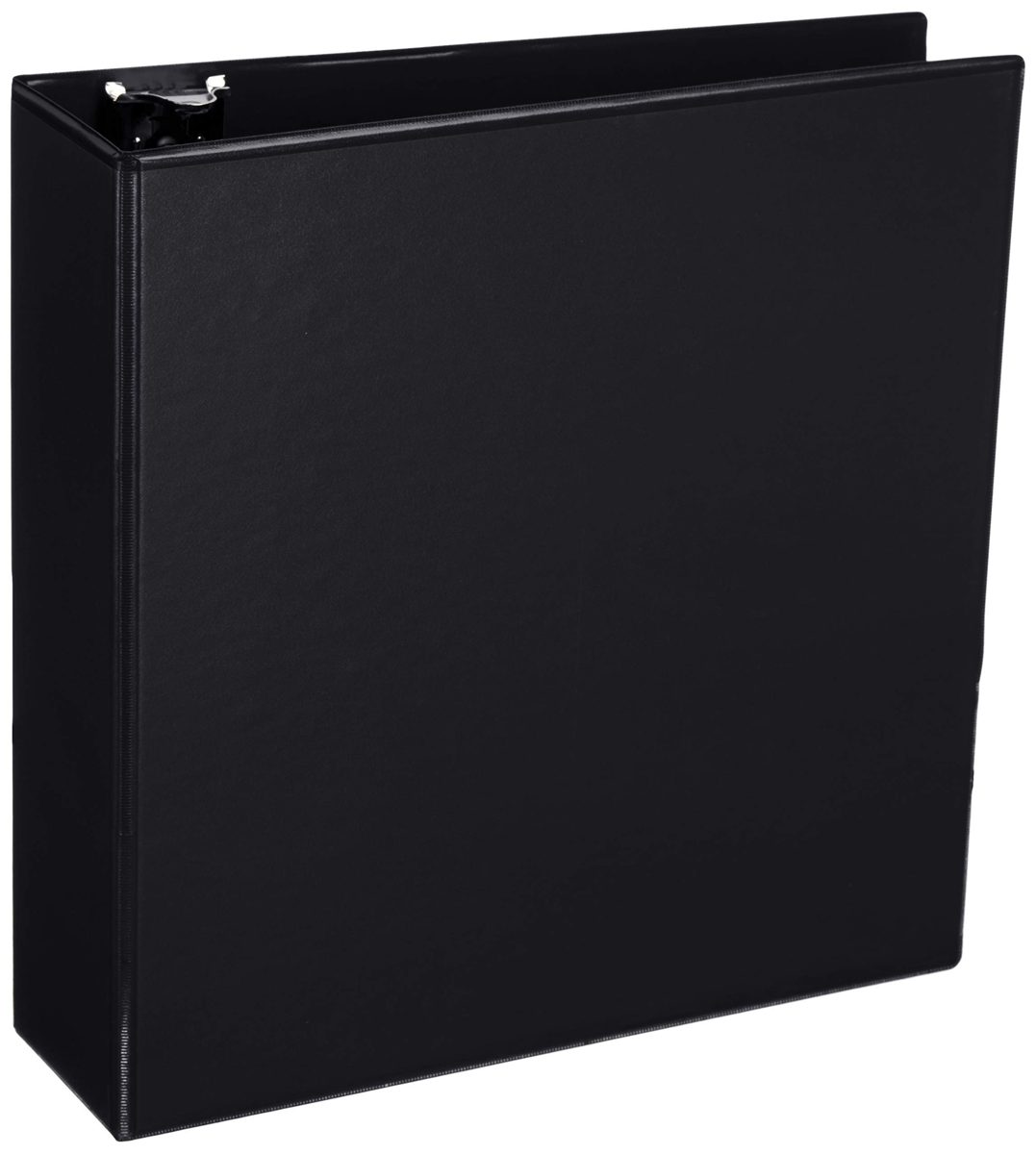 AmazonBasics 3-Inch Round Ring Binder, Black, View, 12-Pack (Renewed)