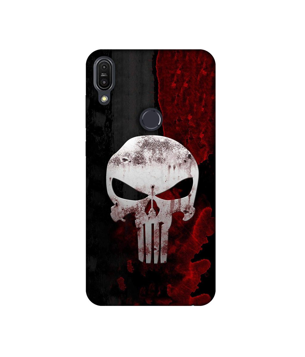 Amazon Brand - Solimo Designer Punisher Skull 3D Printed Hard Back Case Mobile Cover for Asus Zenfone Max Pro M1 ZB601KL