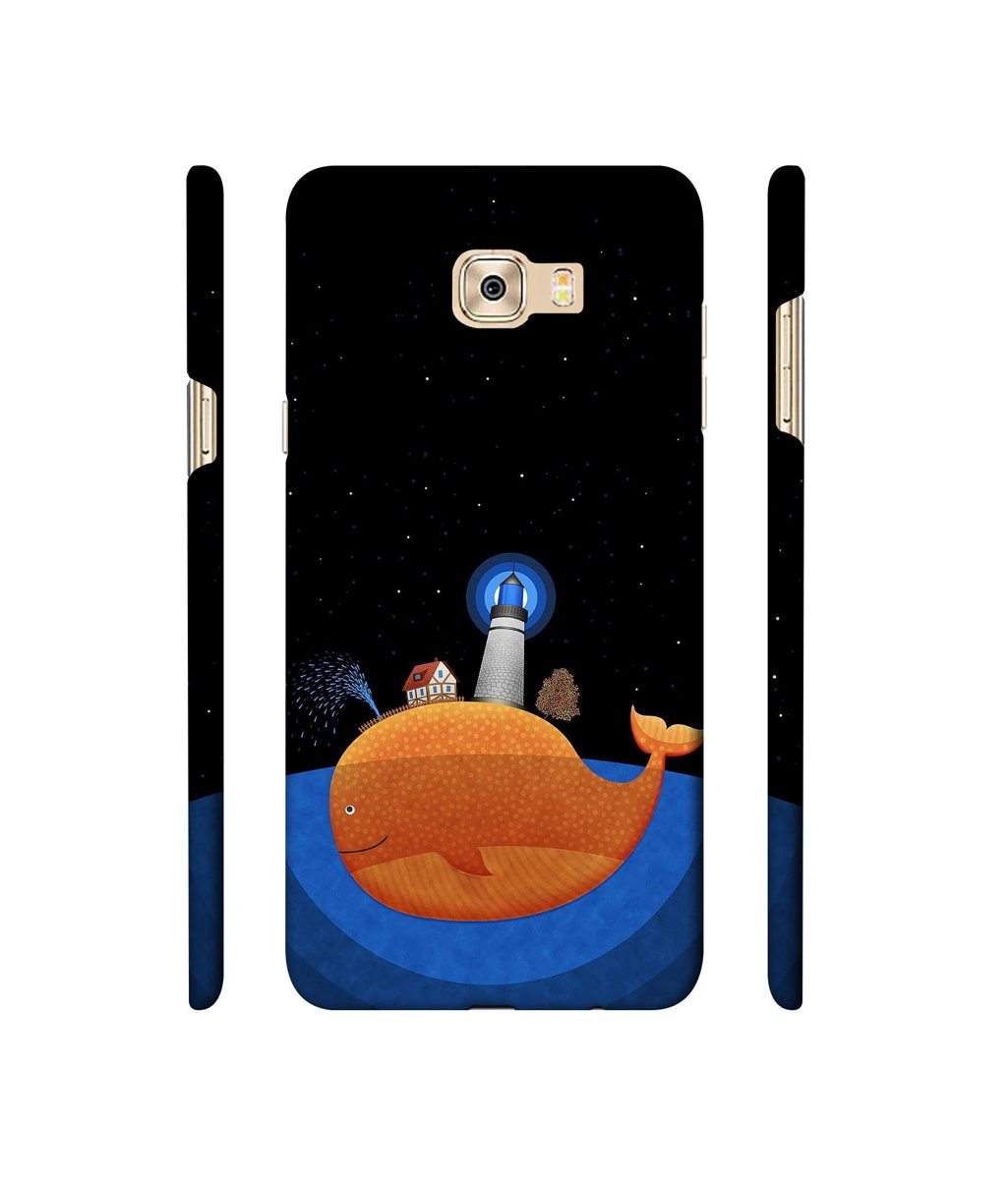 Amazon Brand - Solimo Designer Whale 3D Printed Hard Back Case Mobile Cover for Samsung Galaxy C7 Pro