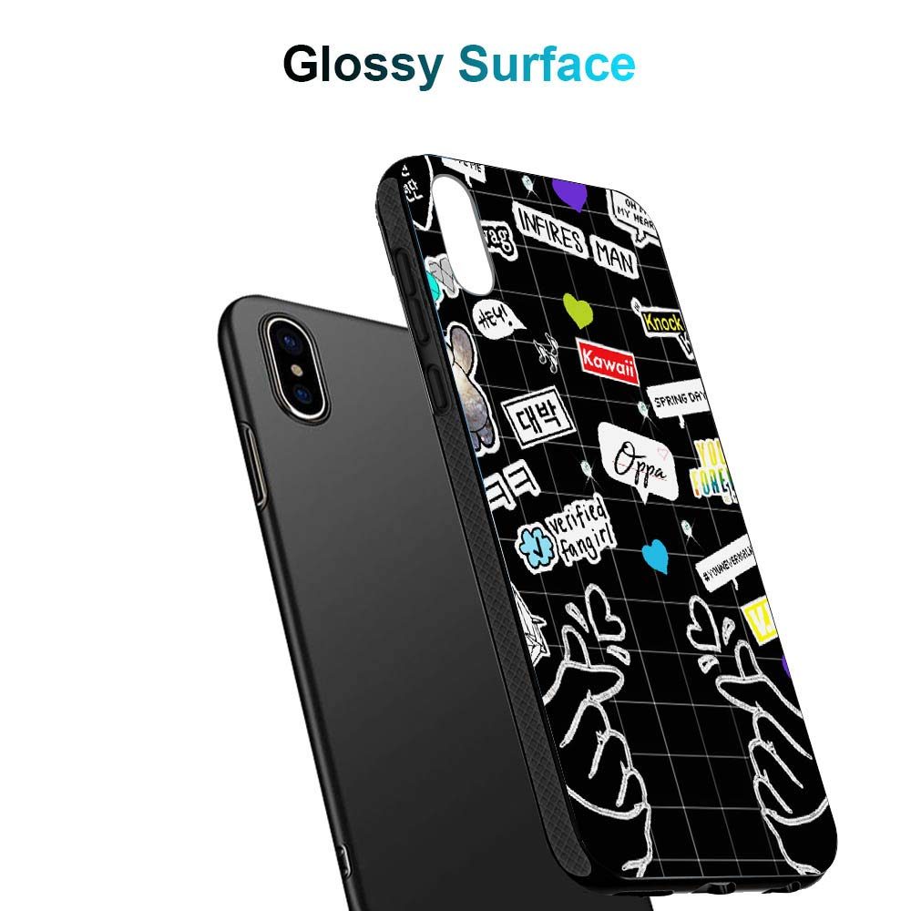 Amazon Brand - Solimo Designer Hearts Printed Hard Back Case Mobile Cover for Apple iPhone Xs Max (D1257)