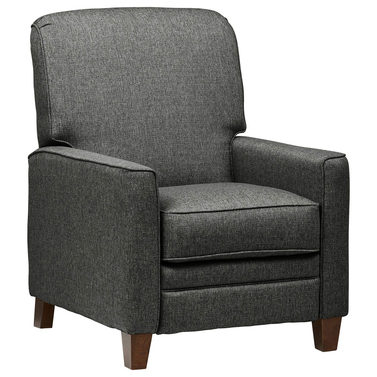 Amazon Brand – Stone & Beam Edmunds Traditional Recliner, 30"W, Charcoal