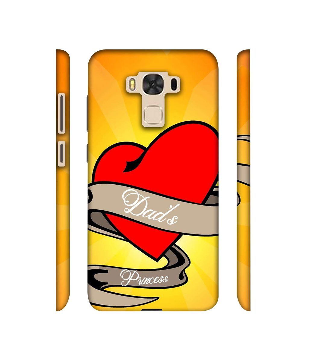 Amazon Brand - Solimo Designer Dad's Princess 3D Printed Hard Back Case Mobile Cover for Asus Zenfone 3 Laser ZC551KL