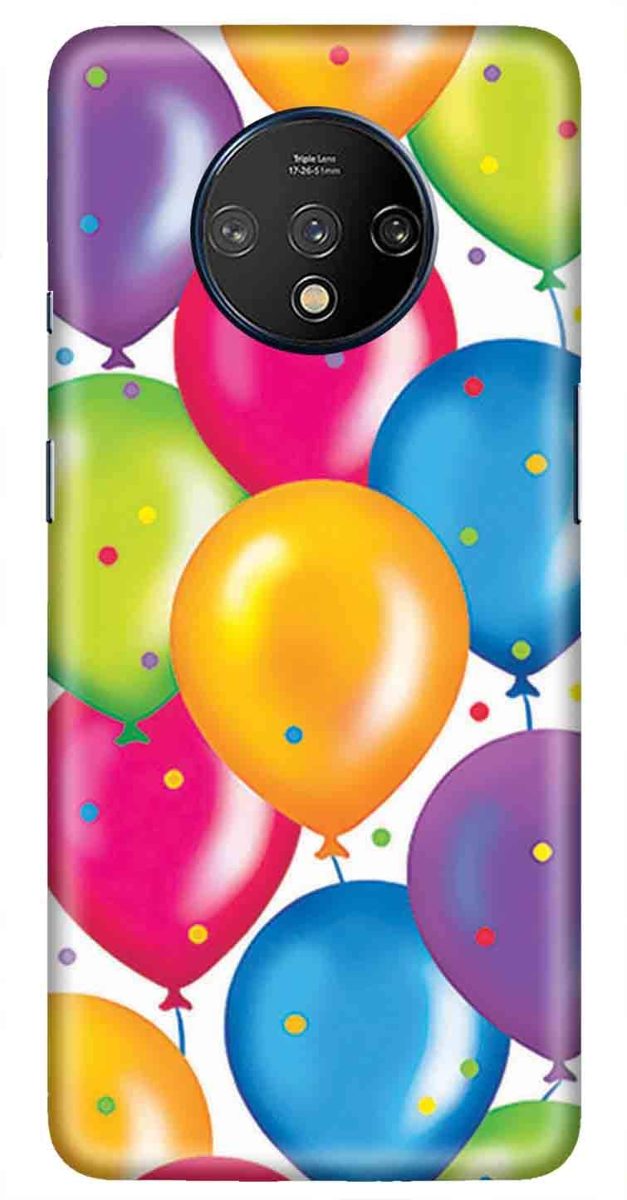 Amazon Brand - Solimo Designer Balloon Design 3D Printed Hard Back Case Mobile Cover for OnePlus 7T