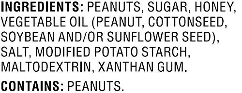 Amazon Brand - Happy Belly Honey Roasted Peanuts,16 ounce
