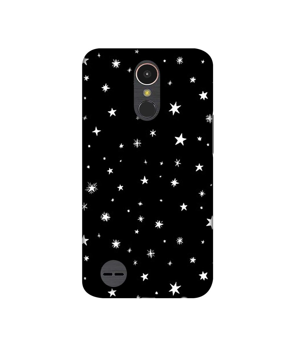 Amazon Brand - Solimo Designer Sperking Stars UV Printed Soft Back Case Mobile Cover for LG K10 (2017)