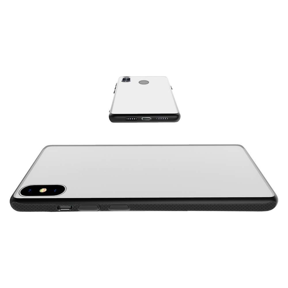 (Renewed) Amazon Brand - Solimo Mobile Cover (Hard Back & Black Flexible Bumper) for iPhone X (Transparent)