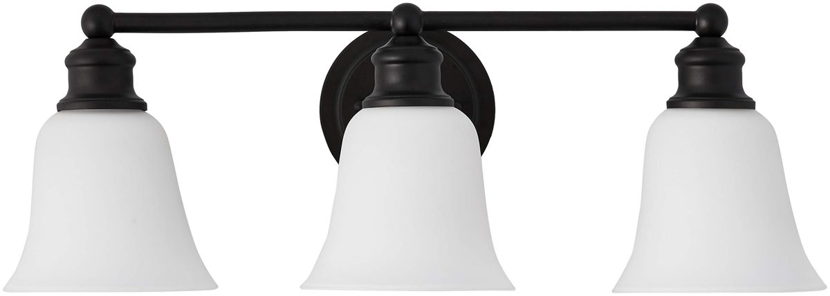 Amazon Brand – Ravenna Home Casual Vanity Light, 7.80"H, Oil-Rubbed Bronze