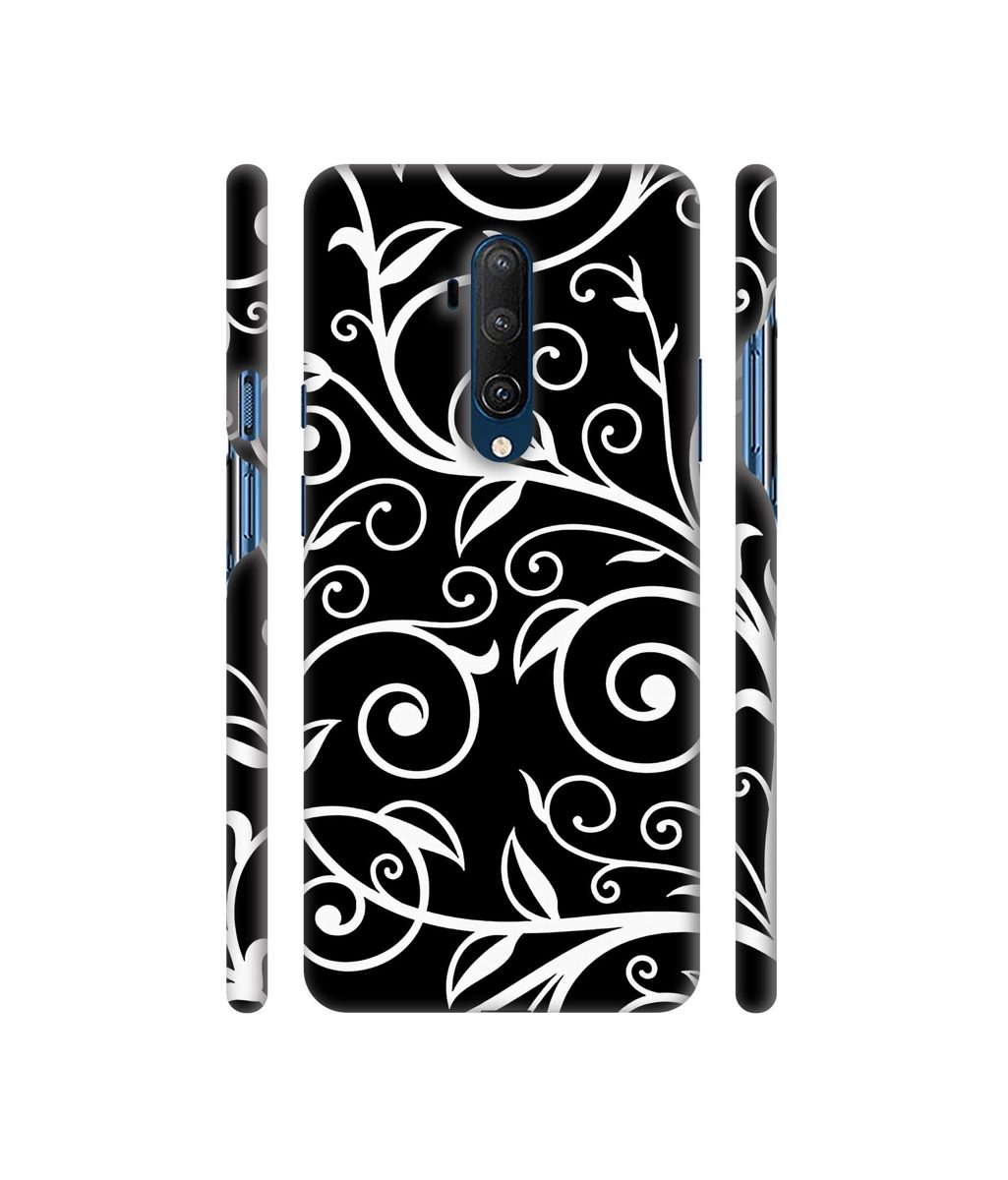 Amazon Brand - Solimo Designer Flower Patterns 3D Printed Hard Back Case Mobile Cover for OnePlus 7T Pro