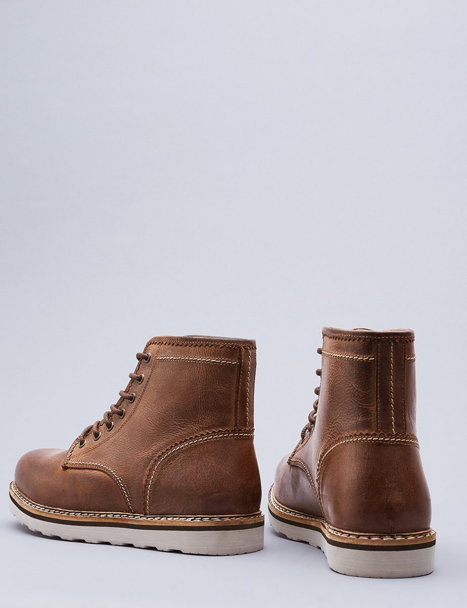 find. Amazon Brand Men’s Eva Wedge Sole Boots Brown (Dark Brown) US 10