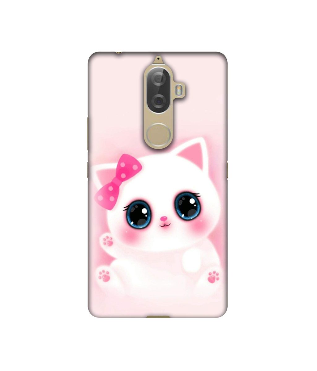 Amazon Brand - Solimo Designer Babby Kitty UV Printed Soft Back Case Mobile Cover for Lenovo K8 Plus
