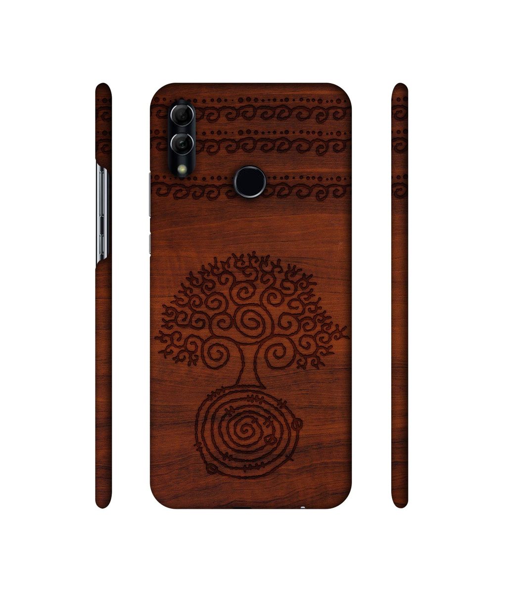 Amazon Brand - Solimo Designer Engraved Patten 3D Printed Hard Back Case Mobile Cover for Honor 10 Lite