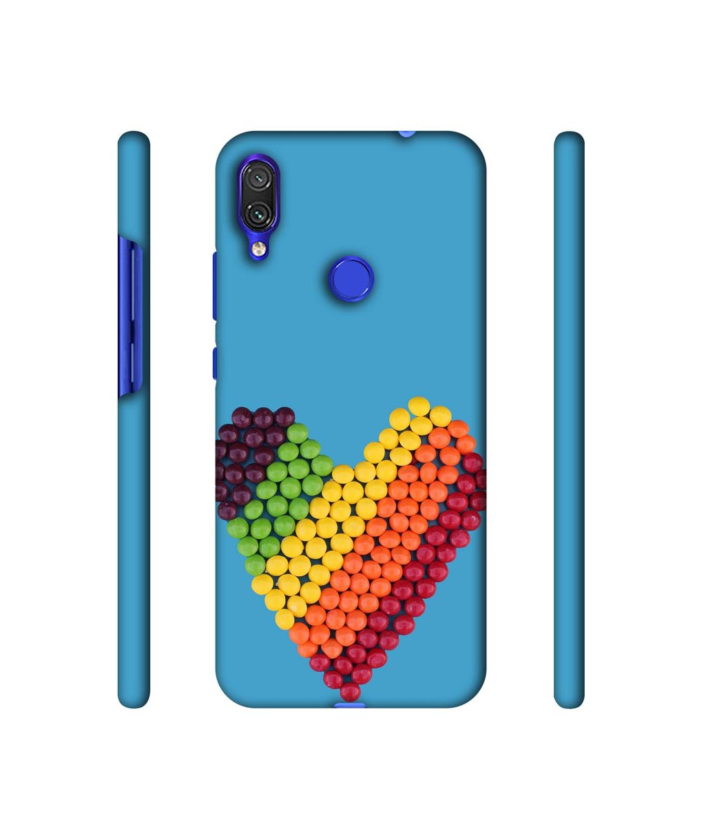 Amazon Brand - Solimo Designer Ball Heart 3D Printed Hard Back Case Mobile Cover for Xiaomi Redmi Note 7 Pro