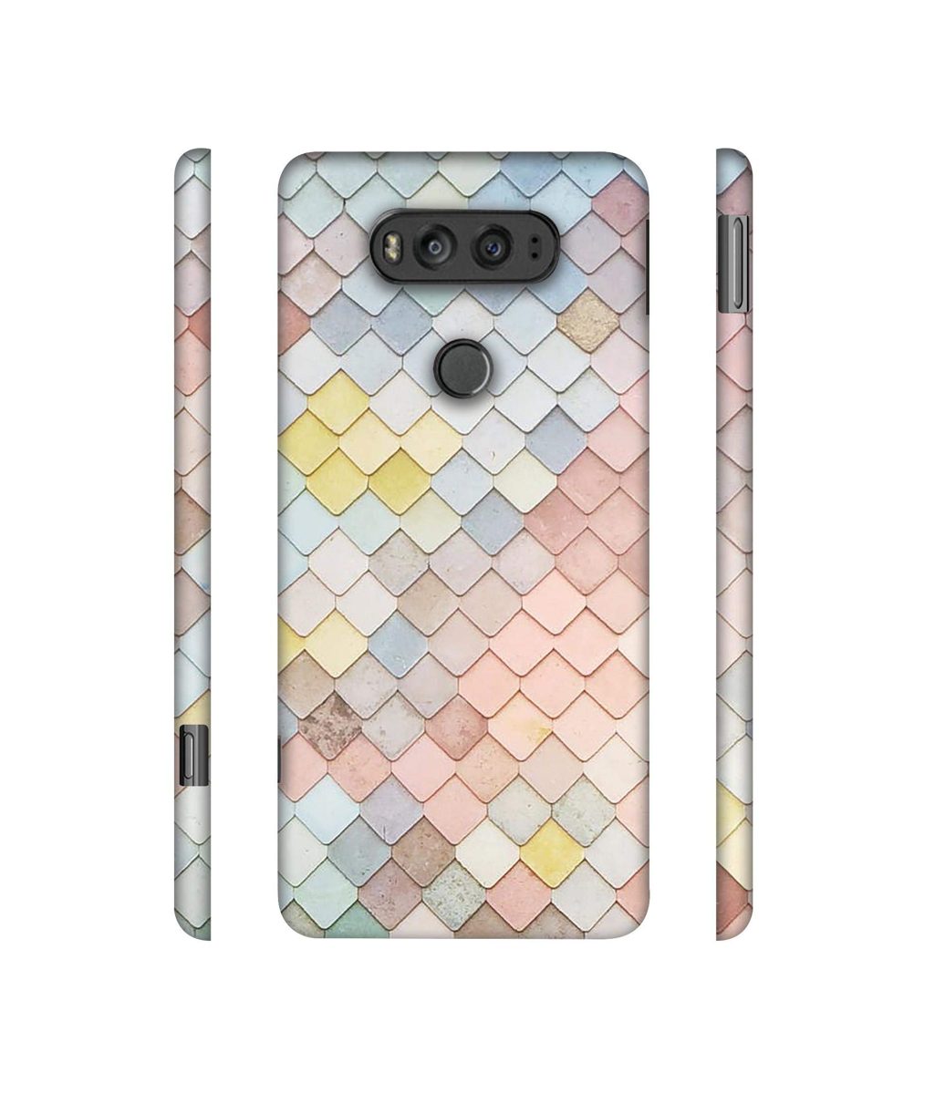 Amazon Brand - Solimo Designer Small Squre Texture 3D Printed Hard Back Case Mobile Cover for LG V20