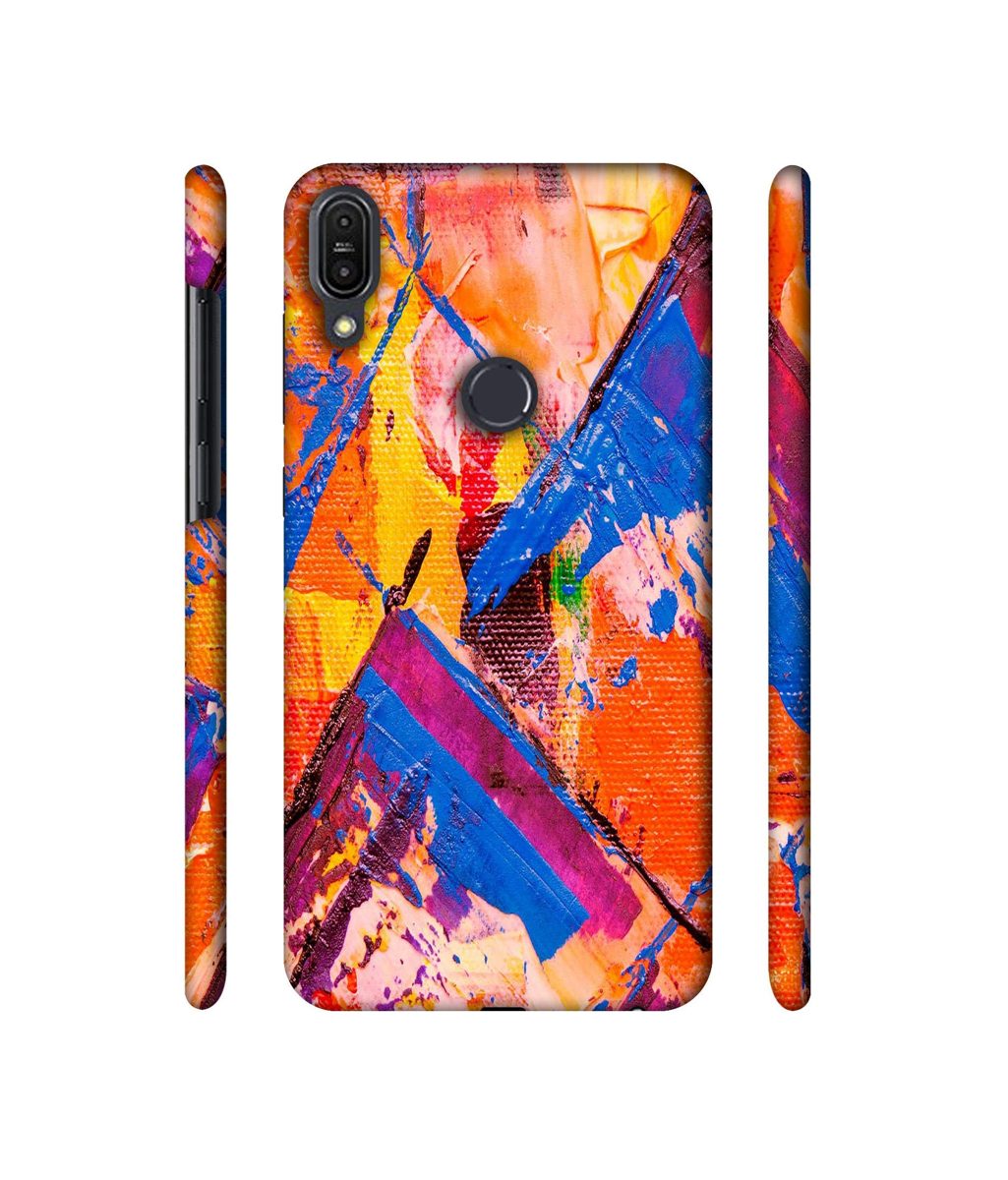 Amazon Brand - Solimo Designer Barfi Shape Multicolor Texture 3D Printed Hard Back Case Mobile Cover for Asus Zenfone Max Pro M1 ZB601KL