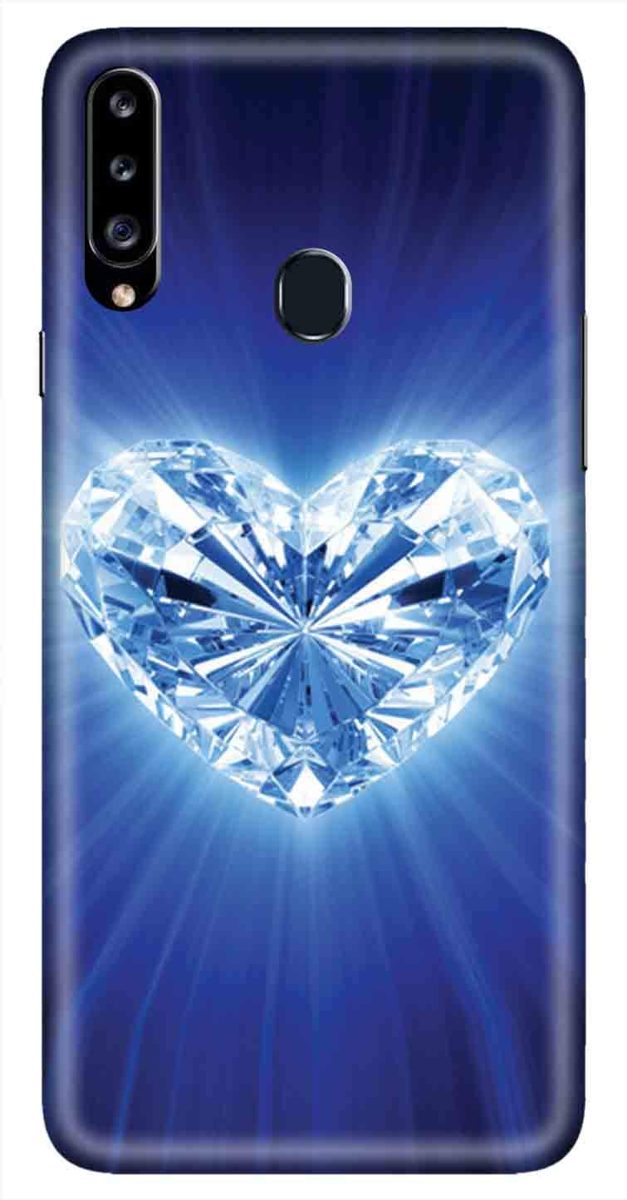 Amazon Brand - Solimo Designer Heart Design 3D Printed Hard Back Case Mobile Cover for Samsung Galaxy A20s