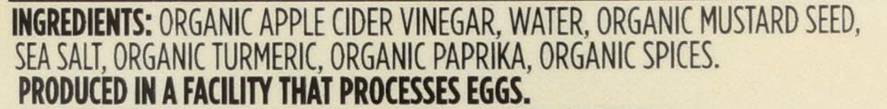 365 by Whole Foods Market, Organic Mustard, Yellow, 8 Ounce