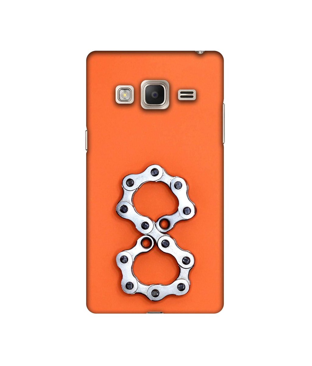 Amazon Brand - Solimo Designer Number Eight 3D Printed Hard Back Case Mobile Cover for Samsung Z3