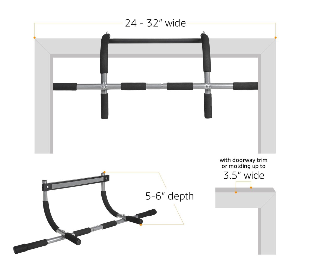 AmazonBasics Pull Up Bar