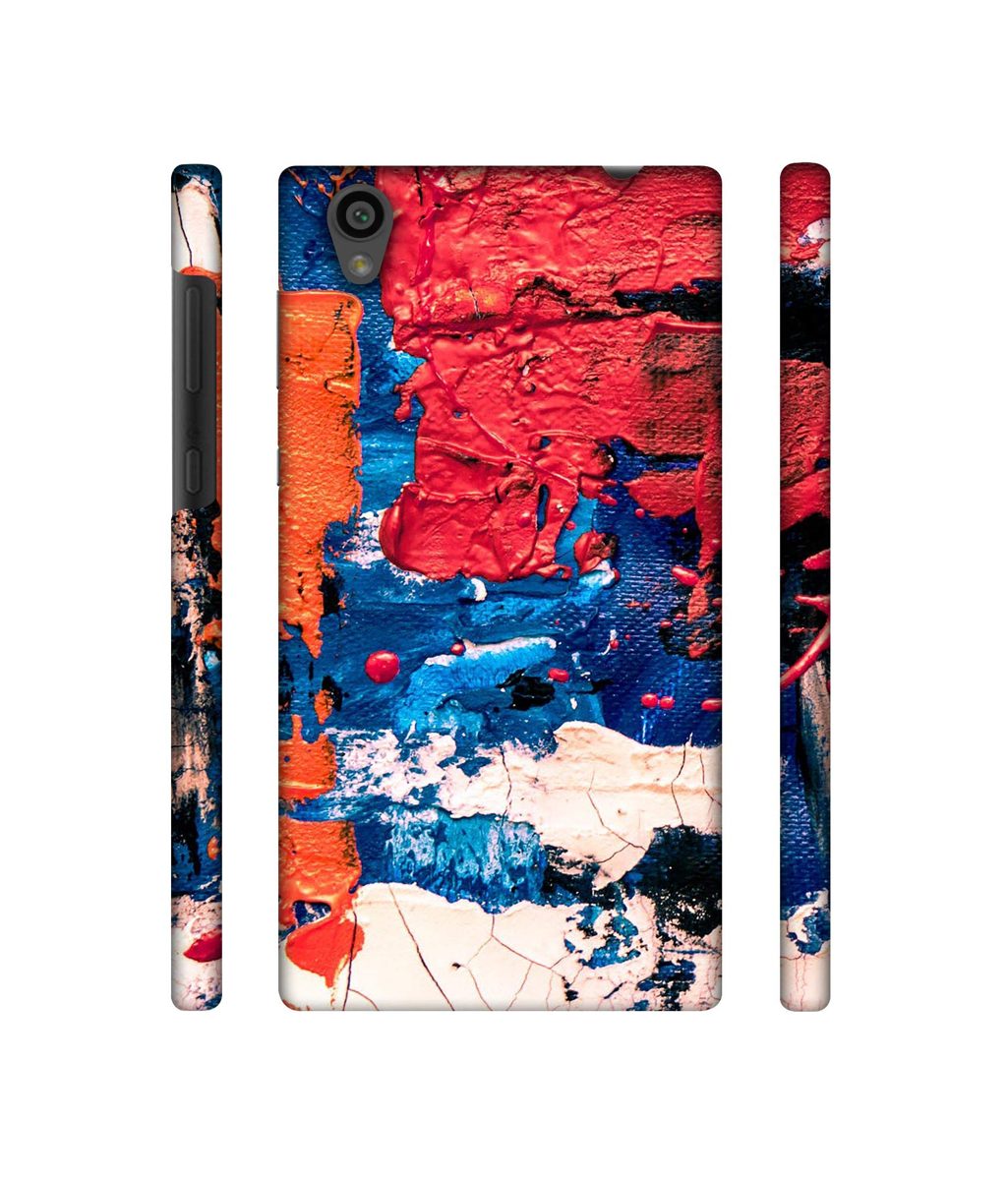 Amazon Brand - Solimo Designer Colors Texture 3D Printed Hard Back Case Mobile Cover for Sony Xperia L1