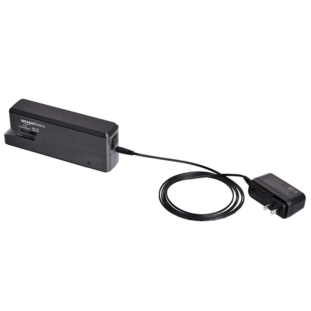 AmazonBasics Electric Stapler - 20 Sheets, Black (Renewed)