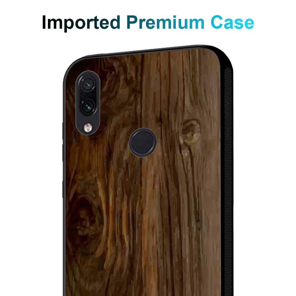 Amazon Brand - Solimo Designer Wooden Texture Printed Hard Back Case Mobile Cover for Redmi Note 7 Pro & Redmi Note 7