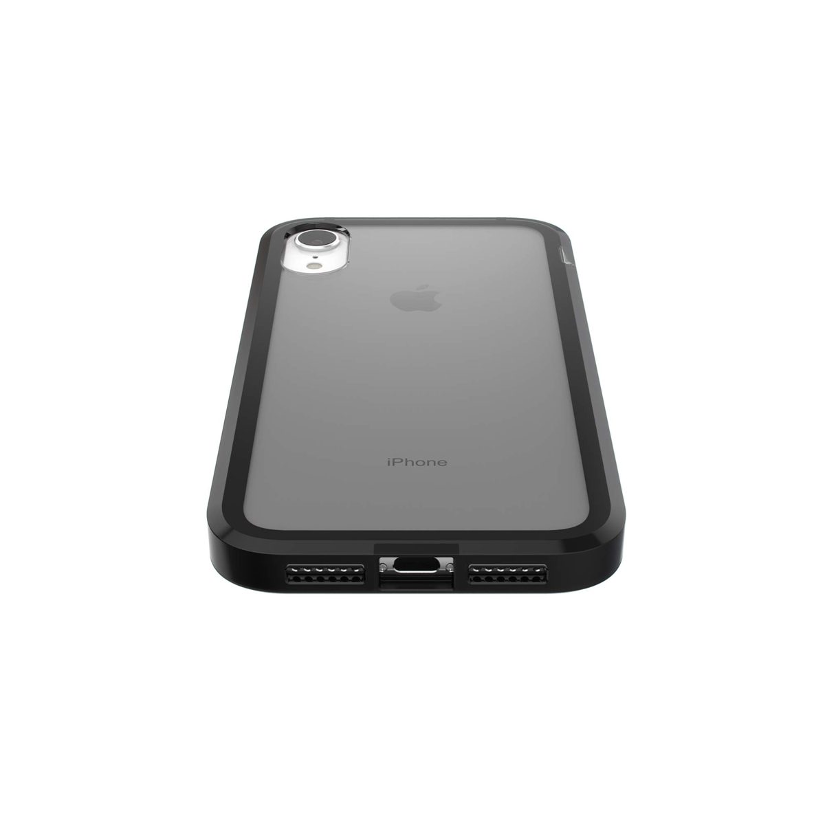 AmazonBasics Dual-Layer Case for iPhone XR, Black