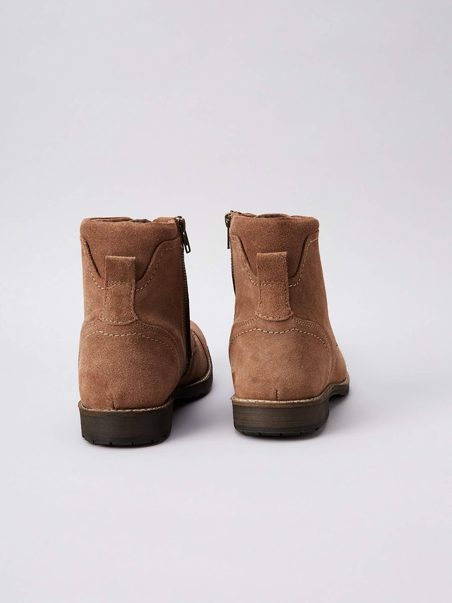 Amazon Brand - find. Men's Suede, Beige Taupe), US 11
