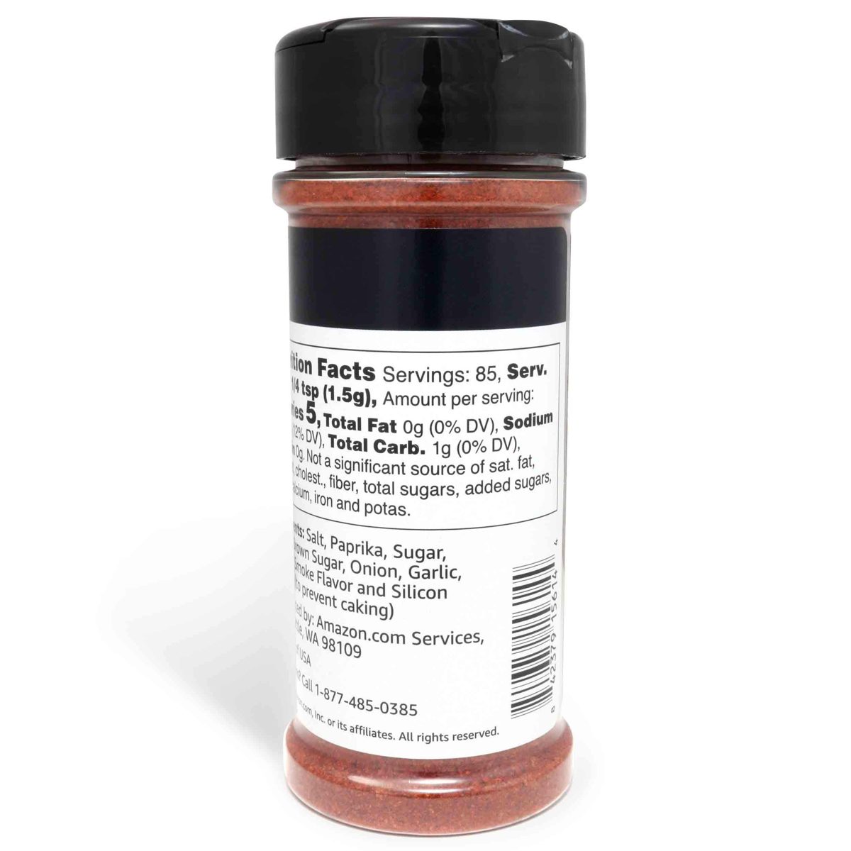 Amazon Brand - Happy Belly Smoked BBQ Rub, 4.5 Ounces