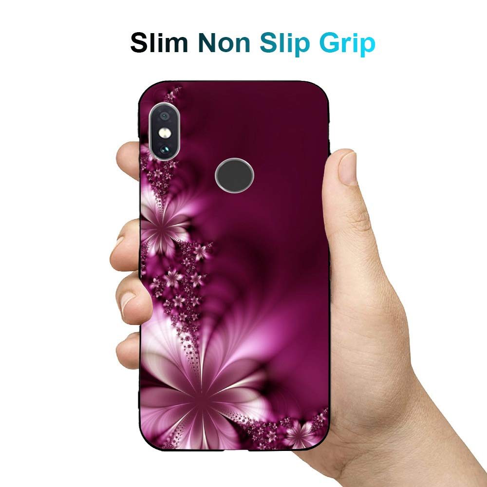Amazon Brand - Solimo Designer Floral Printed Hard Back Case Mobile Cover for Xiaomi Redmi 6 Pro (D1159)