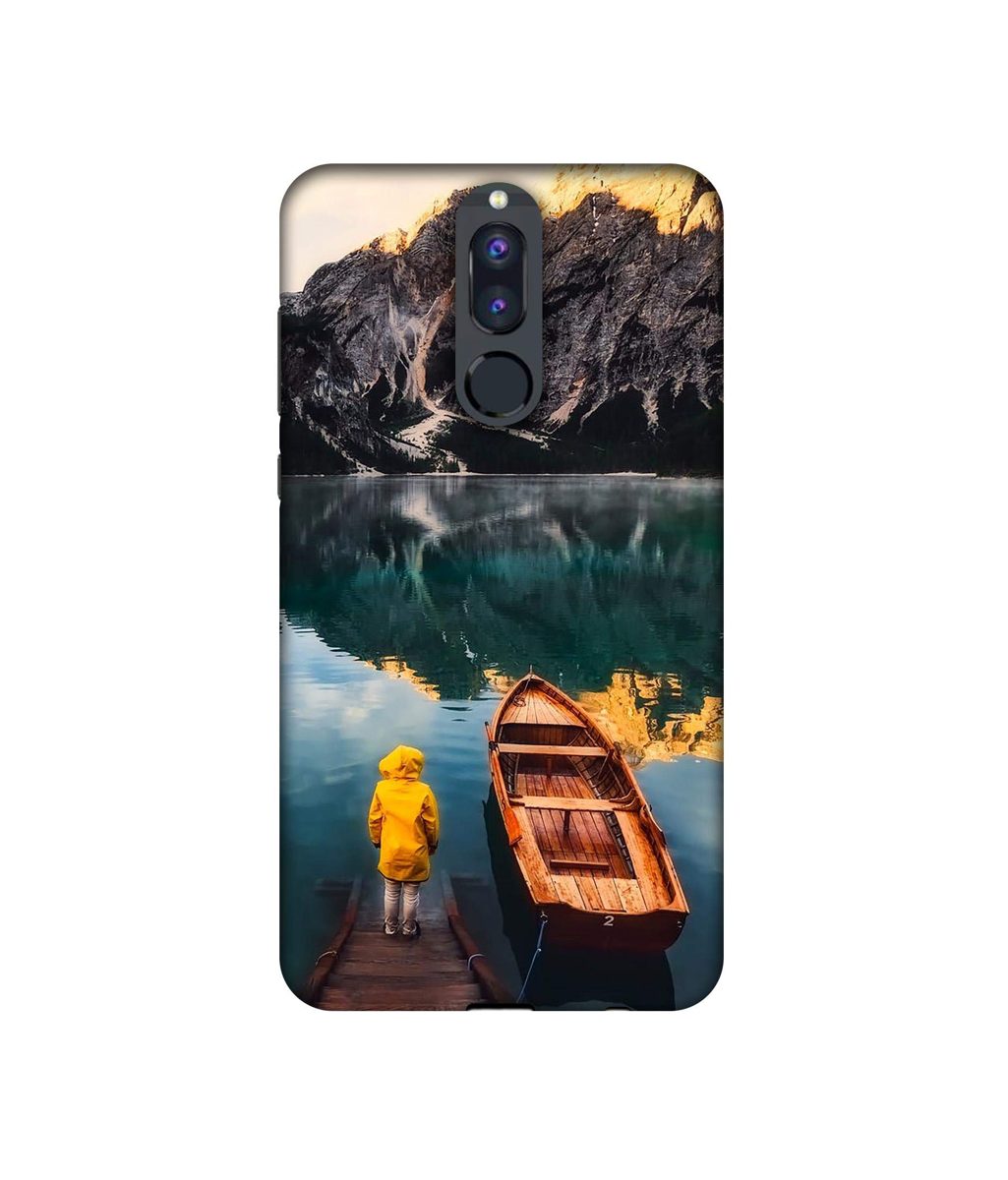 Amazon Brand - Solimo Designer Lake View UV Printed Soft Back Case Mobile Cover for Huawei Honor 9i
