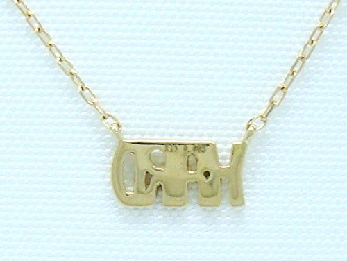 [An AJC Collection] an AJC Collection K18YG messe-zimoti-hunekkuresu Hard Natural Diamonds with ajn06yg