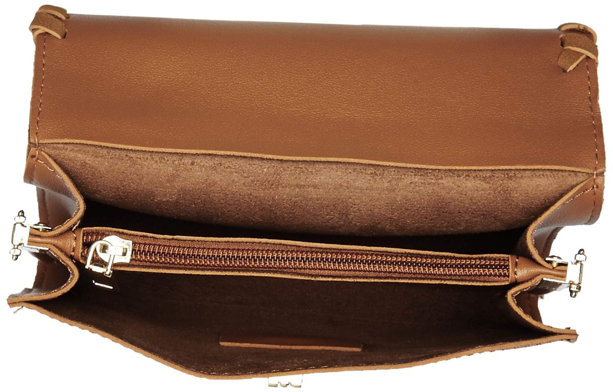 Flavia Women's Handbag (Brown)