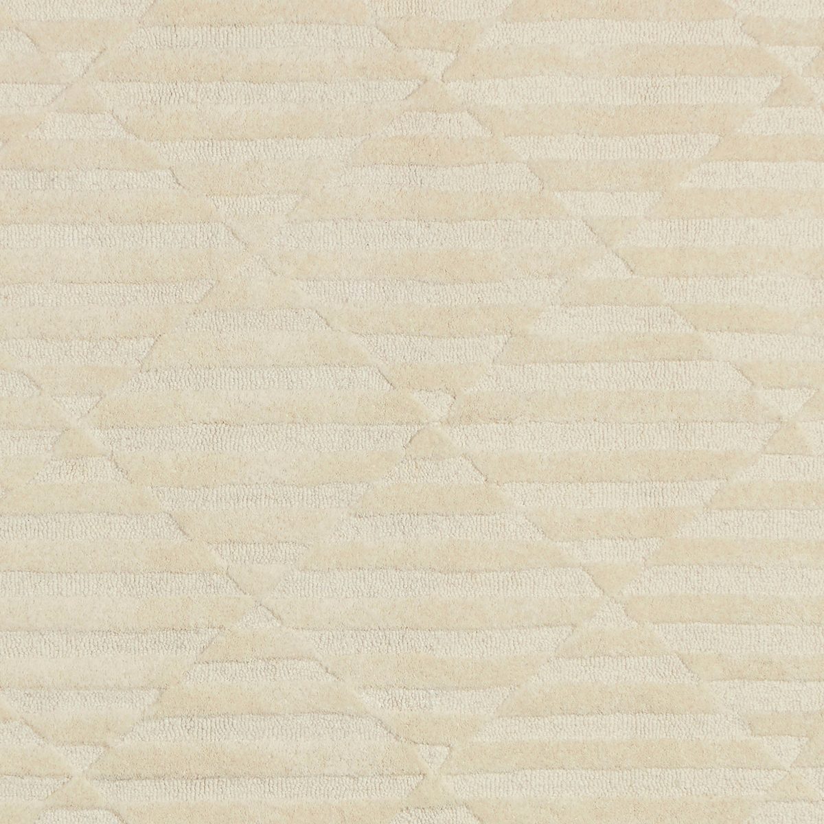 Amazon Brand – Rivet Geometric Criss-Cross Woven Wool Area Rug, 5 x 8 Foot, Cream