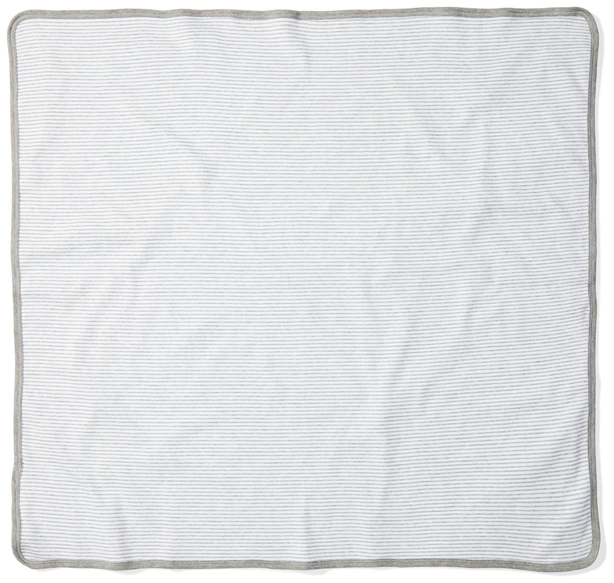Moon and Back Baby Set of 2 Organic Swaddle Blankets, Grey Heather, One Size