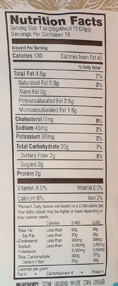 365 Everyday Value, Lightly Salted Tortilla Chips, White Corn, 16 oz