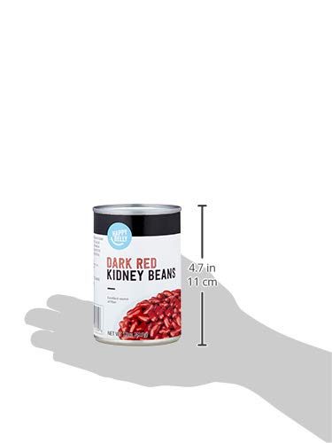 Amazon Brand - Happy Belly Dark Red Kidney Beans, 15 Ounce