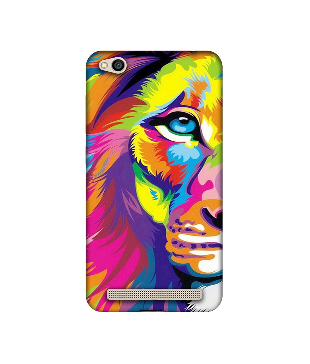 Amazon Brand - Solimo Designer Funny Cat Pattern Print UV Printed Soft Back Case Mobile Cover for Mi Redmi 5A