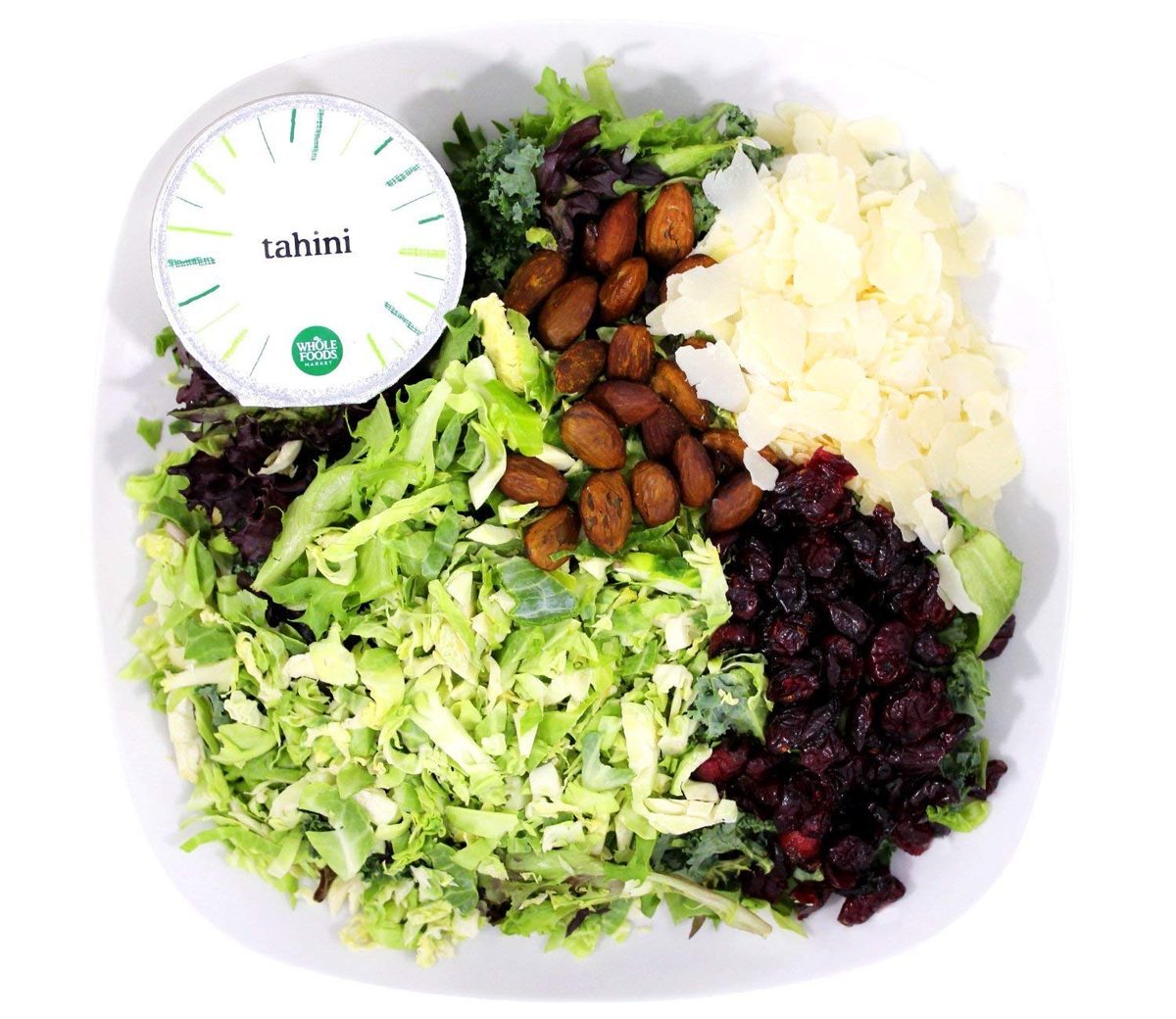 WHOLE FOODS MARKET Kale, Brussels Sprouts & Shaved Parmesan Salad, 11.75 OZ