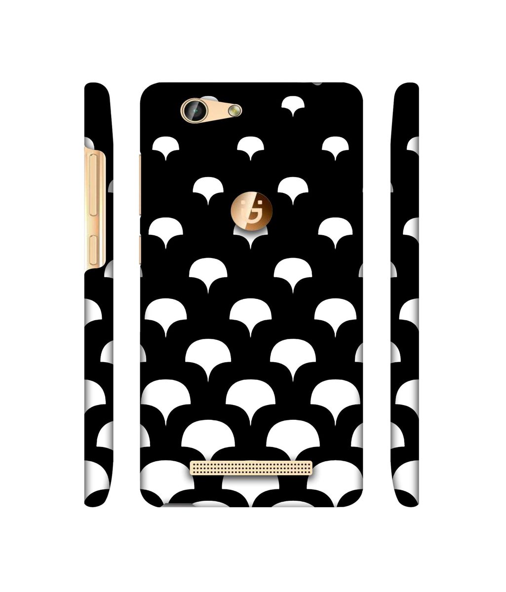 Amazon Brand - Solimo Designer White Texture 3D Printed Hard Back Case Mobile Cover for Gionee F103 Pro