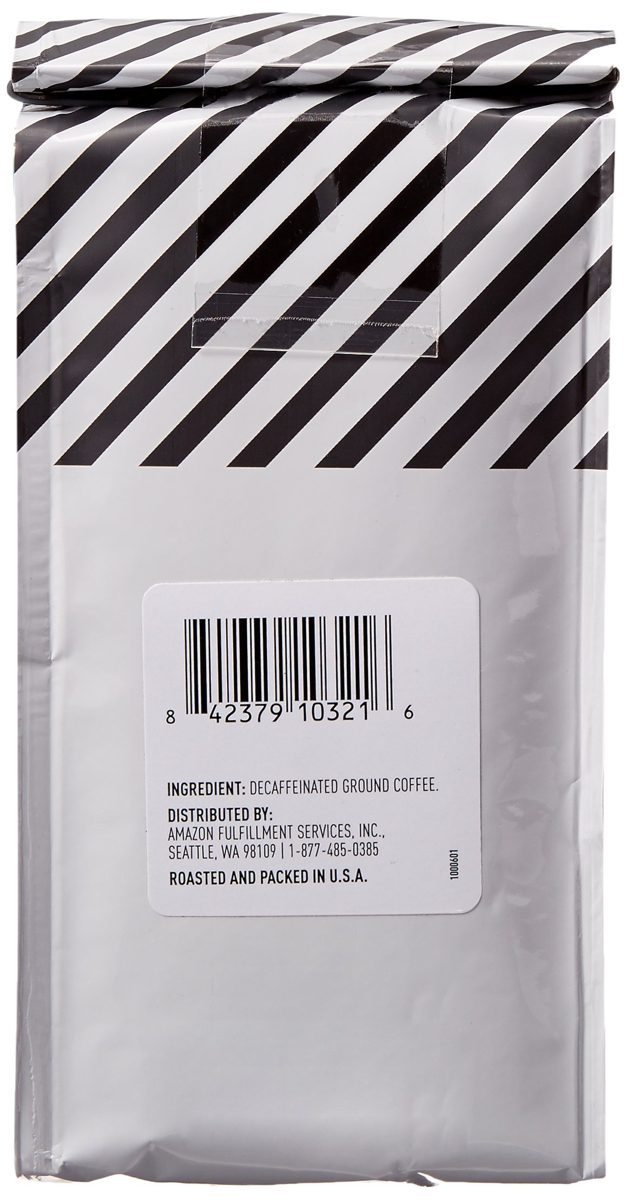 AmazonFresh Decaf Colombia Ground Coffee, Medium Roast, 12 Ounce