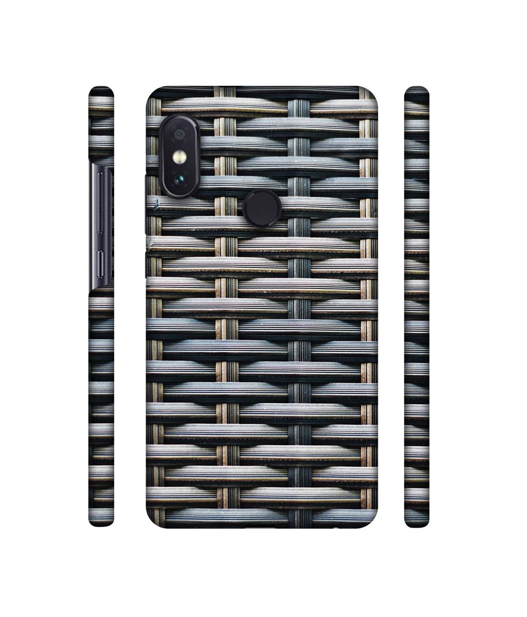 Amazon Brand - Solimo Designer Wooden Blocks Checks 3D Printed Hard Back Case Mobile Cover for Xiaomi Redmi Note 5 Pro