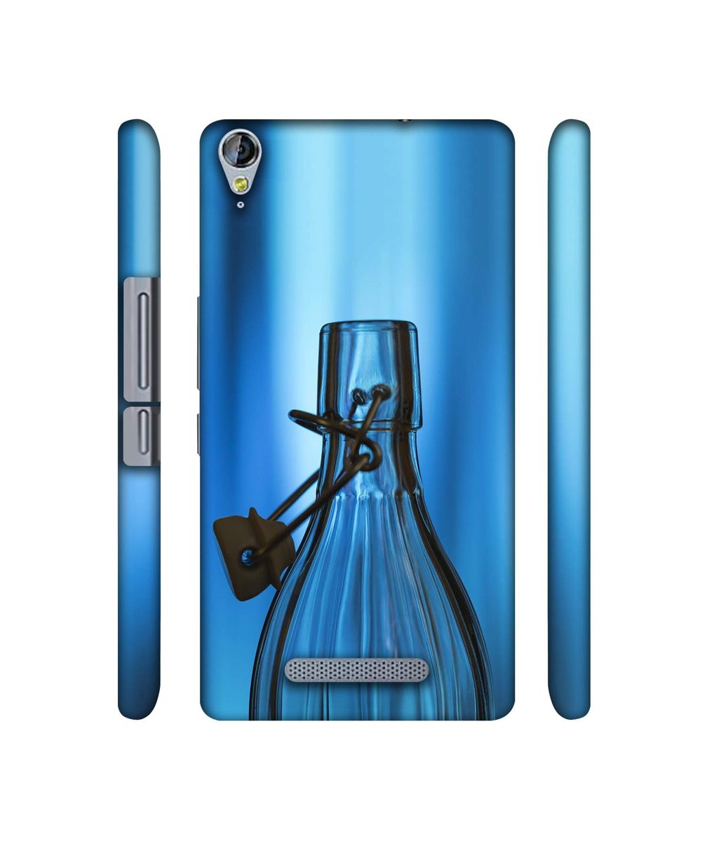 Amazon Brand - Solimo Designer Blue Bottle 3D Printed Hard Back Case Mobile Cover for Micromax Canvas Juice 3Plus Q394