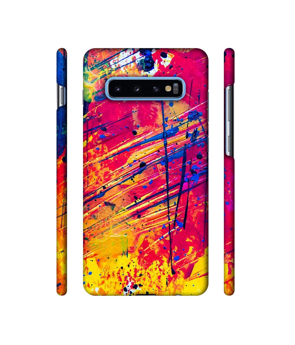 Amazon Brand - Solimo Designer Color Sprink 3D Printed Hard Back Case Mobile Cover for Samsung Galaxy S10 Plus
