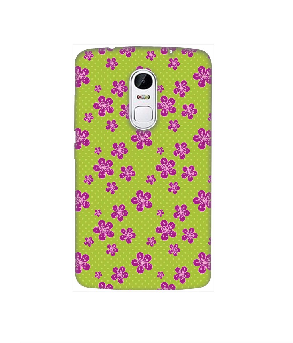 Amazon Brand - Solimo Designer Pink Flower Patterns 3D Printed Hard Back Case Mobile Cover for Lenovo Vibe X3