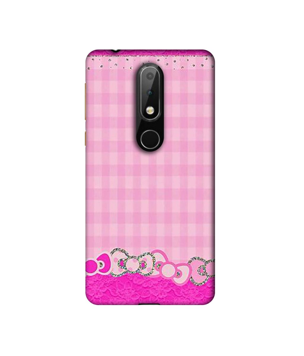 Amazon Brand - Solimo Designer Cloth Print 3D Printed Hard Back Case Mobile Cover for Nokia 6.1 Plus