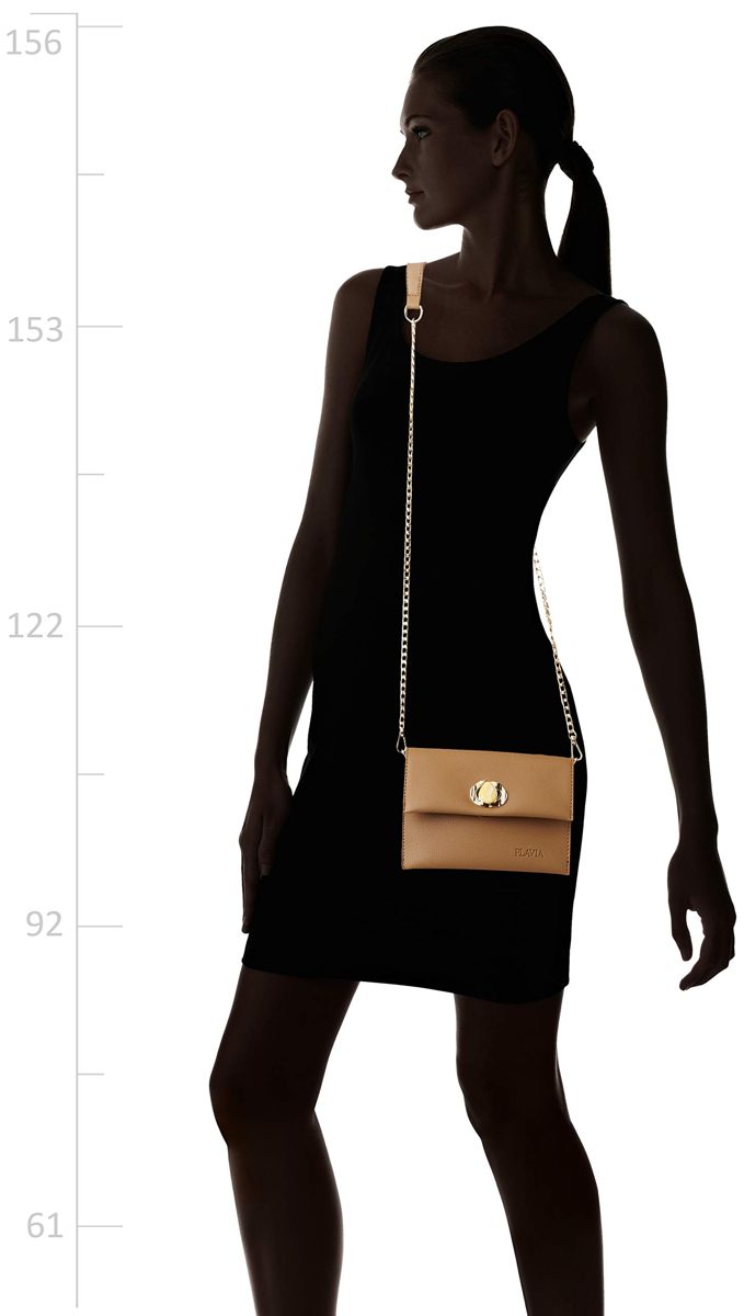 Flavia Women's Handbag (Khaki)